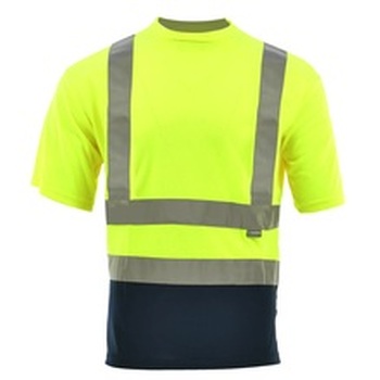 T-shirt ostrzegawczy Drogowiec Hi-Vis 1-17-200-27-22